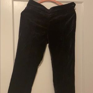 Anthropologie Velvet Pants